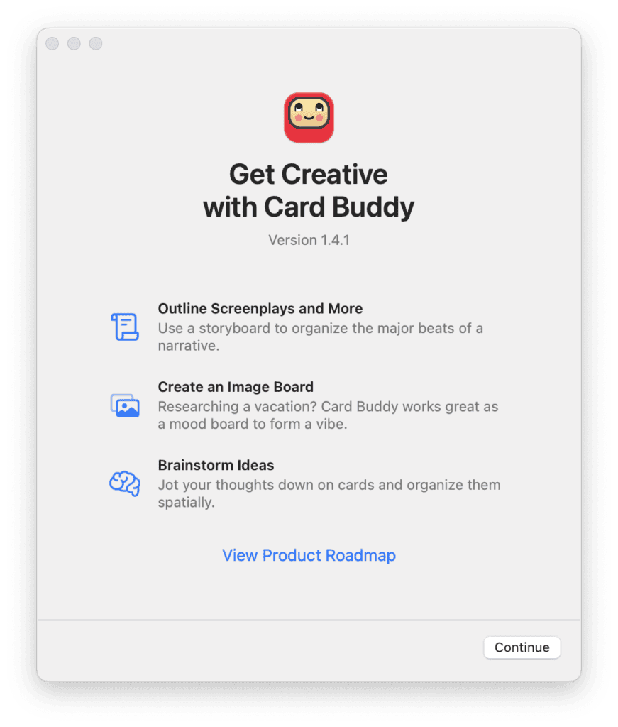 Card Buddy Screenshot